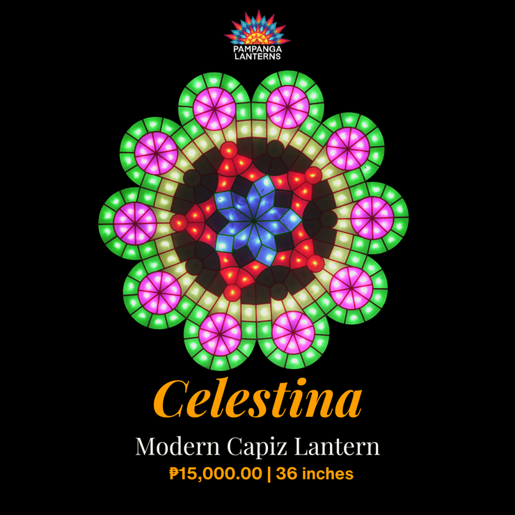 Modern Capiz Lantern CELESTINA