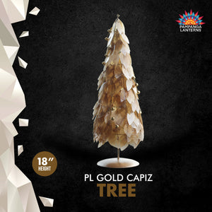 Gold Capiz Tree (18 inches)